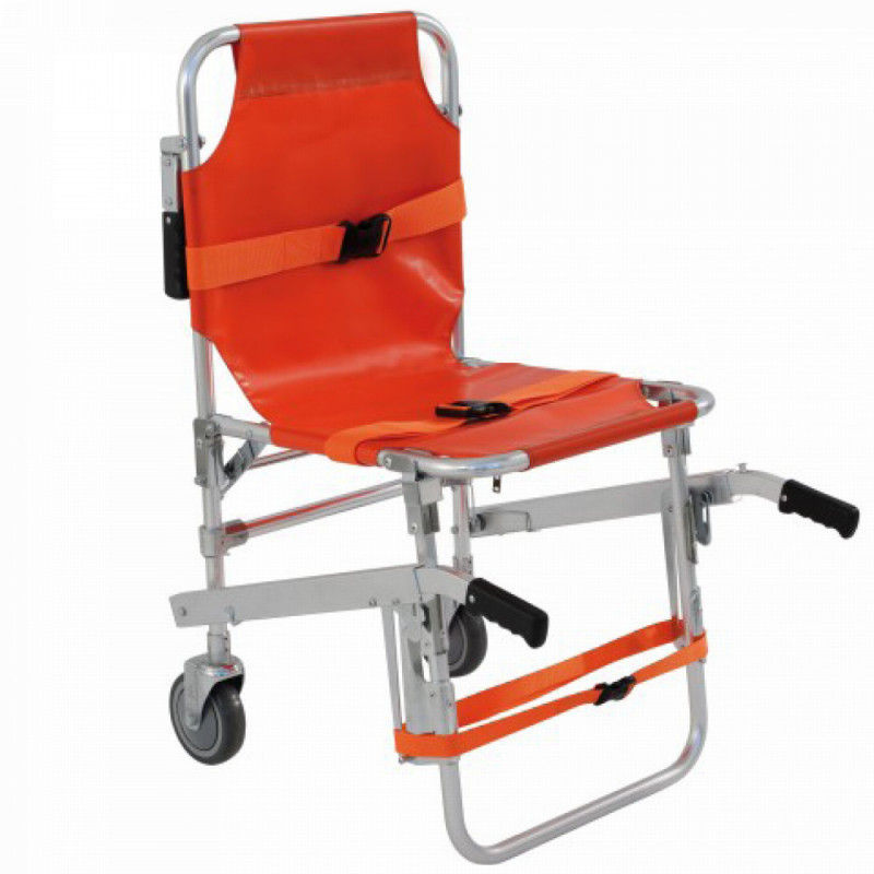 Chaise portoir 4 roues pour le transfert et l'évacuation - Handicap Accès