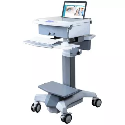 CHARIOT MEDICAL LAPTOP15 HAUTEUR VARIABLE