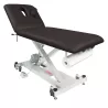 PACK DIVAN ÉLECTRIQUE AVEC TROU VISAGE LIFTBACK Noir + TABOURET OFFERT