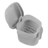 BOITE A DENTIER BLANC AVEC EGOUTTOIR LOT DE 10