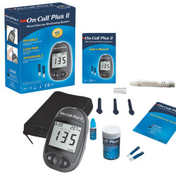 GLUCOMETRE ON CALL PLUS II STARTER KIT COMPLET