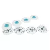 ÉLECTRODES POUR ENFANTS SUPPORT MOUSSE