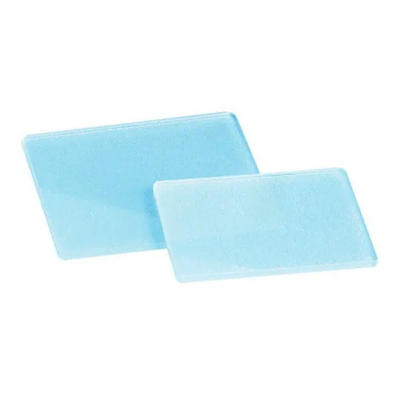 PLAQUES DE VERRE DÉPOLI