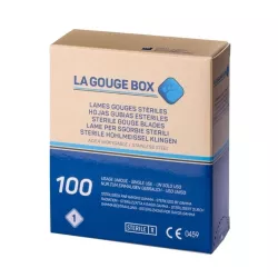 LAMES DE GOUGES STÉRILE LA GOUGE BOX