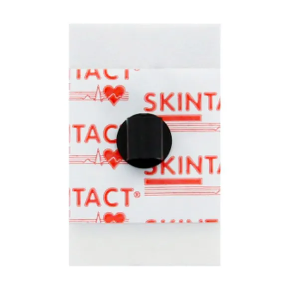 ÉLECTRODES PRE-GELIFIES MOUSSE RECTANGULAIRE + PONTET 4 MM