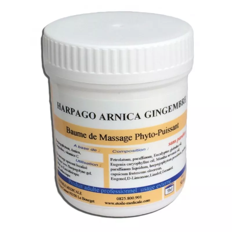 BAUME HARPAGOPHYTUM ARNICA GINGEMBRE 50 ML