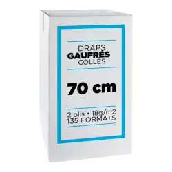 DRAPS D'EXAMEN MICRO-GAUFRÉS 35CM - 135 FTS MEDI'COVER