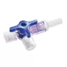 ROBINET 3 VOIES PERFUSION DISCOFIX BLEU VOIE VEINEUSE