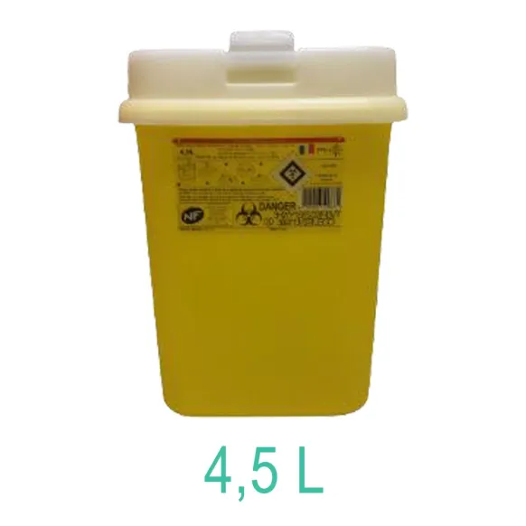 COLLECTEURS À AIGUILLES DASRI 4,5L