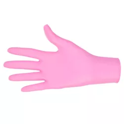 GANTS NITRILE NON-POUDRÉS NITRYLEX PINK