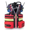 GILET D'INTERVENTION MEDICAL ROUGE
