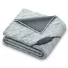COUVERTURE CHAUFFANTE DOUCE HD 75 NORDIC GREY GREEN PLANET
