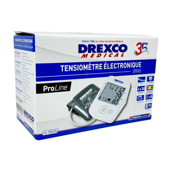 Tensiomètre électronique Pour Bras - Modèle Automatique Et Portable Pour Mesure Cardiaque à Domicile