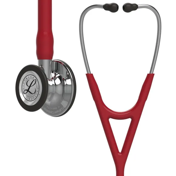 Stéthoscope Littmann 3M Cardiology IV Edition Miroir Rouge Bordeaux