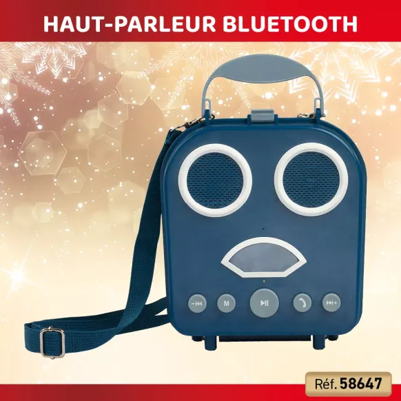 MINI HAUT PARLEUR BLUETOOTH SOCLE