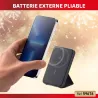 BATTERIE EXTERNE PLIABLE