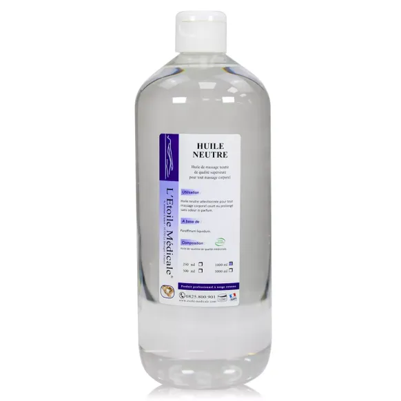 HUILE NEUTRE 1000 ML - ETOILE MEDICALE