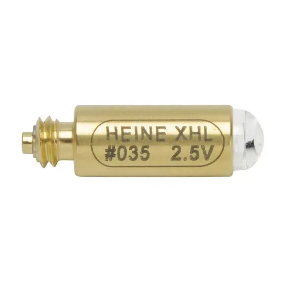 AMPOULE DE RECHANGE XÉNON HALOGÈNE XHL 035 2,5 V HEINE - à l'unité