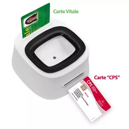 Lecteur carte Vitale DC 300 Pro bi-fente QR NFC