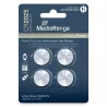 PILES BOUTON AU LITHIUM CR2025 3 V MEDIARANGE - LOT DE 4 PILES