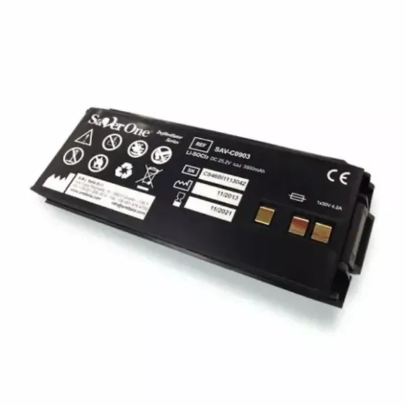BATTERIE POUR DÉFIBRILLATEUR SAVER ONE PILE LITHIUM HOLTEX - unité