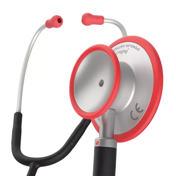 STÉTHOSCOPE SPENGLER PULSE II DOUBLE PAVILLON CORAIL