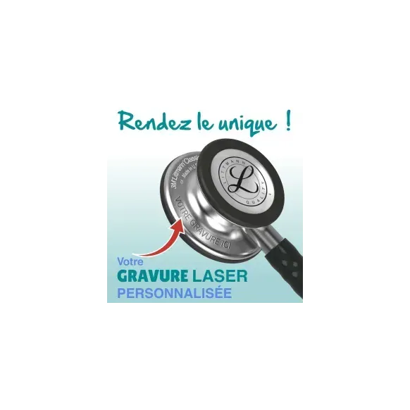 Option gravure laser personnalisée sans délai