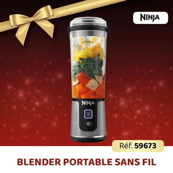 BLENDER PORTABLE SANS FIL - NINJA - BLAST