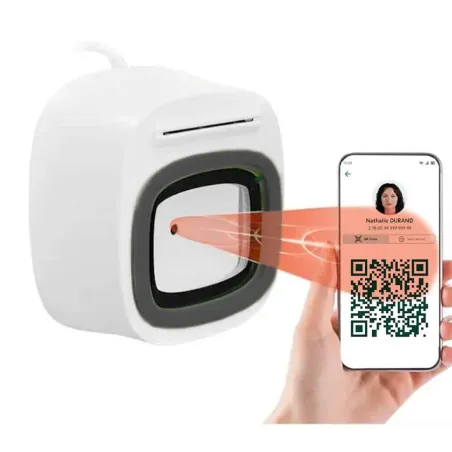 Lecteur carte Vitale DC 300 Pro bi-fente QR NFC