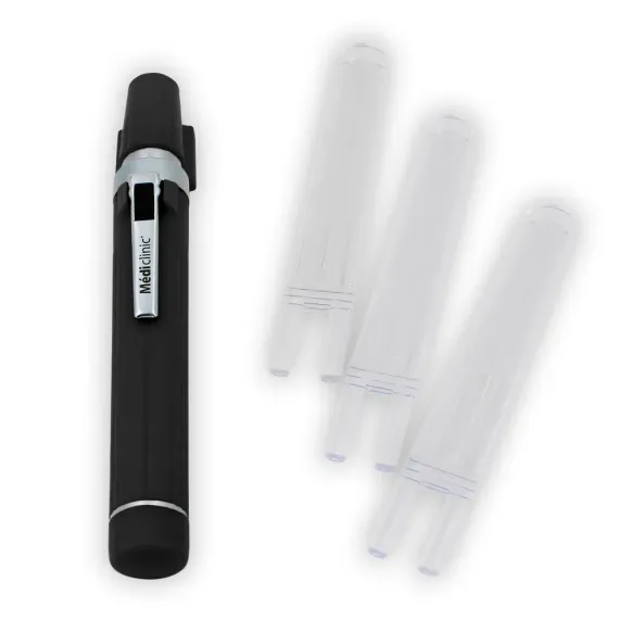 LAMPE PORTE ABAISSE LANGUE COLOR LED NOIRE