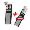 PACK OTOSCOPE FO + LAMPE PORTE ABAISSE LANGUE COLOR LED - GRIS