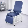 FAUTEUIL DE PRELEVEMENT MEDICLINIC POSITION HORIZONTALE BLEU - fauteuil bleu