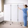 PARAVENT 3 PANNEAUX MEDICLINIC CONFIDENTIALITÉ MOBILE MEDICLINIC - 3 panneaux