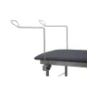 ETRIERS POUR DIVAN GYN MED ACIER INOXYDABLE MEDICLINIC - jeu de 2