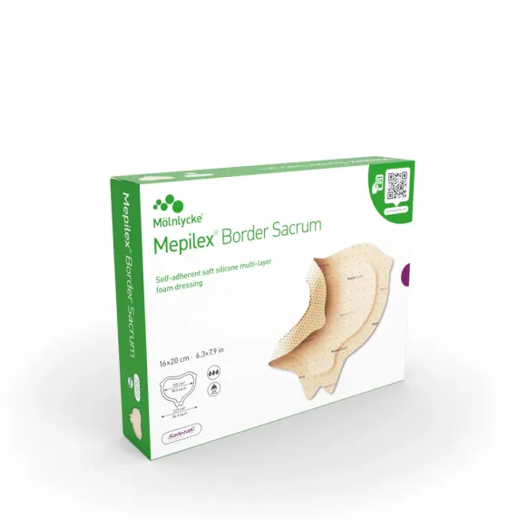 MEPILEX BORDER SACRUM PROTECT PANSEMENT ADHÉSIF ABSORBANT - boîte de 5