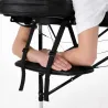 TABLE DE MASSAGE PLIANTE ALPHA ALU LÉGÈRE MEDICLINIC - aluminium