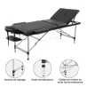 TABLE DE MASSAGE PLIANTE BETA FLEX NOIRE MEDICLINIC - noire