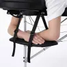 TABLE DE MASSAGE PLIANTE BETA FLEX NOIRE MEDICLINIC - noire