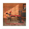 BANC DE MUSCULATION PRO MAX PLIABLE CARE - banc de musculation