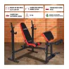 BANC DE MUSCULATION PRO MAX PLIABLE CARE - banc de musculation