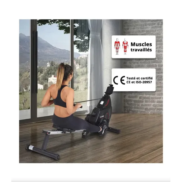 RAMEUR MAG FLYER KS-2 CONNECT PLIABLE CONNECTÉ CARE - rameur pliable