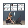 RAMEUR MAG FLYER KS-2 CONNECT PLIABLE CONNECTÉ CARE - rameur pliable