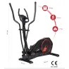VÉLO ELLIPTIQUE CONNECTÉ CE-695 USAGE INTENSIF CARE - appareil seul