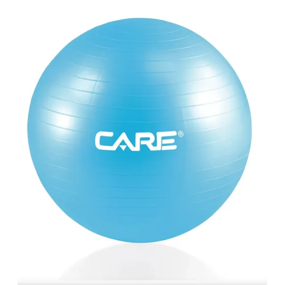 BALLON ABS ANTI ECLATEMENT AVEC POMPE STABILITÉ CARE FITNESS - 65 cm