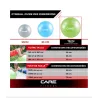 BALLON ABS ANTI ÉCLATEMENT AVEC POMPE STABILITÉ 75 CM CARE FITNESS - 75 cm