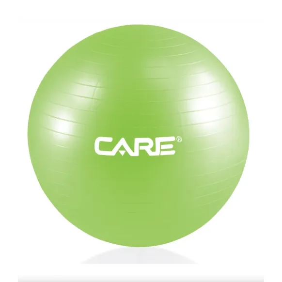 BALLON ABS ANTI ÉCLATEMENT AVEC POMPE STABILITÉ 75 CM CARE FITNESS - 75 cm