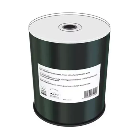 DVD-R 4.7GB 16X GPL INKJET WHITE PRINTABLE SPINDLE 100