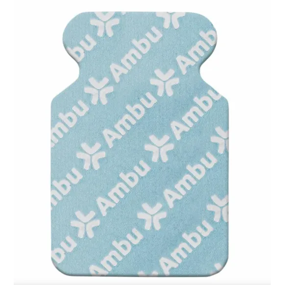 AMBU WHITESENSOR 0415M ÉLECTRODE ECG 12 DÉRIVATIONS GEL SOLIDE AMBU - boîte de 500
