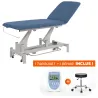 PACK KINÉ ESSENTIEL TABLE ÉLECTRIQUE COMPEX REHAB TABOURET - coloris bleu