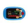 OXYMÈTRE DE POULS PÉDIATRIQUE PULSEKIDS RECHARGEABLE OLED MEDICLINIC - bleu